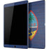 Guam Flag Dark Wood iPad Skins